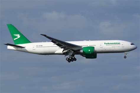 New Turkmenistan Airlines 777.